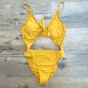 Dippin Daisys yellow one piece